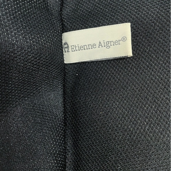 ETIENNE AIGNER Riding Boots Insulated Nylon Women’s Size 7 Black - Picture 11 of 12